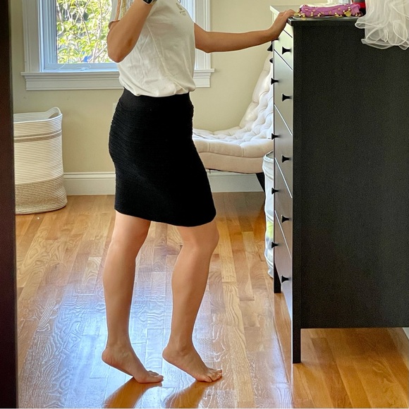 Tanco Stretch Fit Black Mini Skirt - Picture 11 of 12